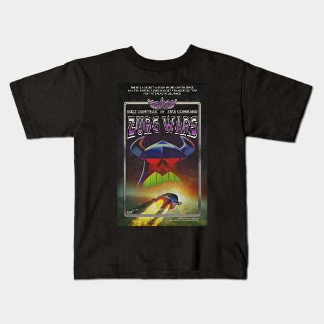 BLoSC: Zurg Wars Kids T-Shirt by TheDarkNateReturns